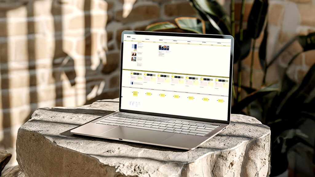 Dashboard läppärillä